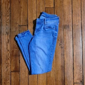 SOLD - NWOT Mid-Rise Distressed Jeans